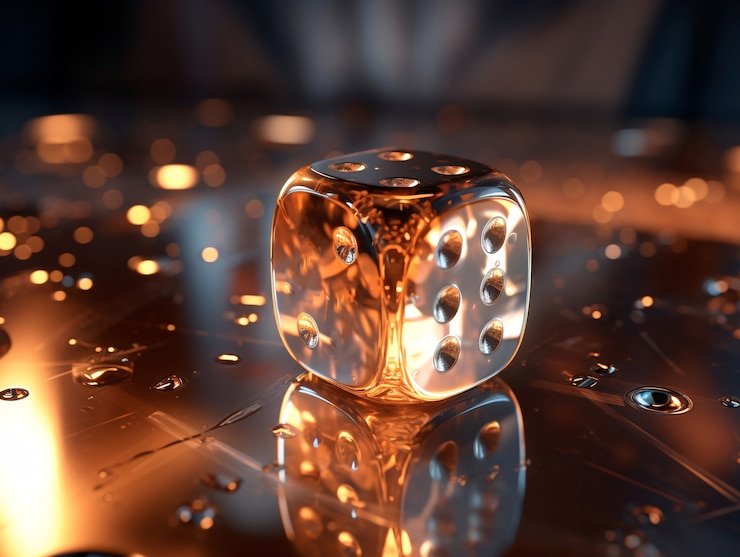 Antarmuka permainan Blueprint Gaming dengan kontrol taruhan dan opsi fitur bonus terlihat